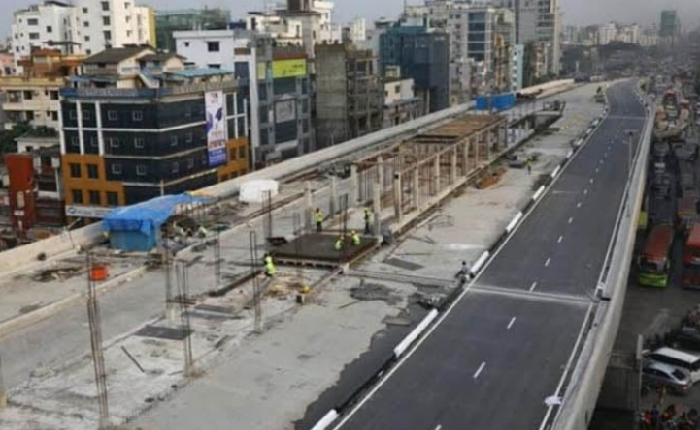 বিআরটির উড়াল সড়ক: টঙ্গী সেতুর একাংশ খুলে দেয়া হচ্ছে আজ