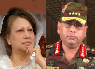 বিএনপি চেয়ারপারসনের সঙ্গে সেনাপ্রধানের সাক্ষাৎ বিএনপি চেয়ারপারসন