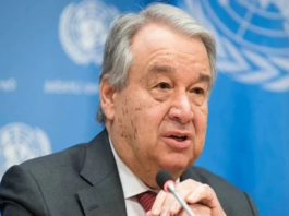 জাতিসংঘ মহাসচিব  আন্তোনিও গুতেরেস